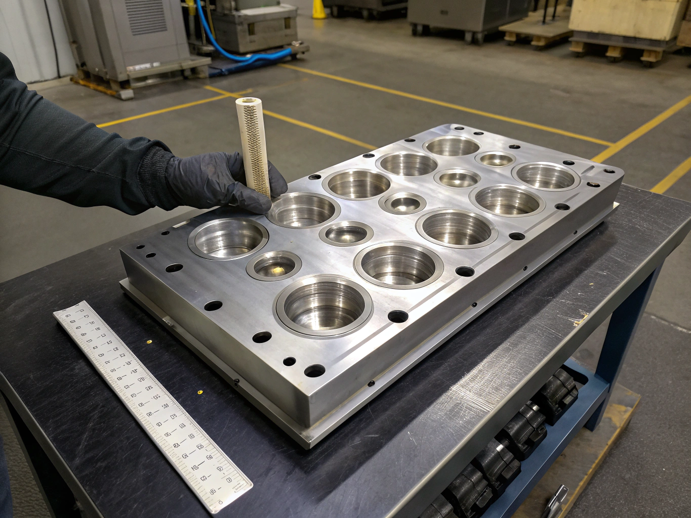 Multi-cavity steel tooling and precision joint fitting for custom action figures
