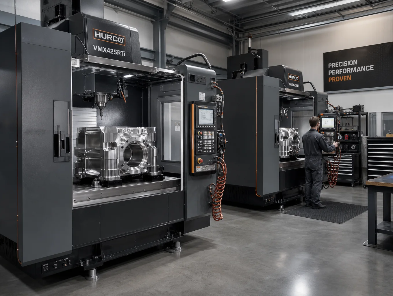 High precision CNC tooling and milling equipment at Hanyang Toy factory