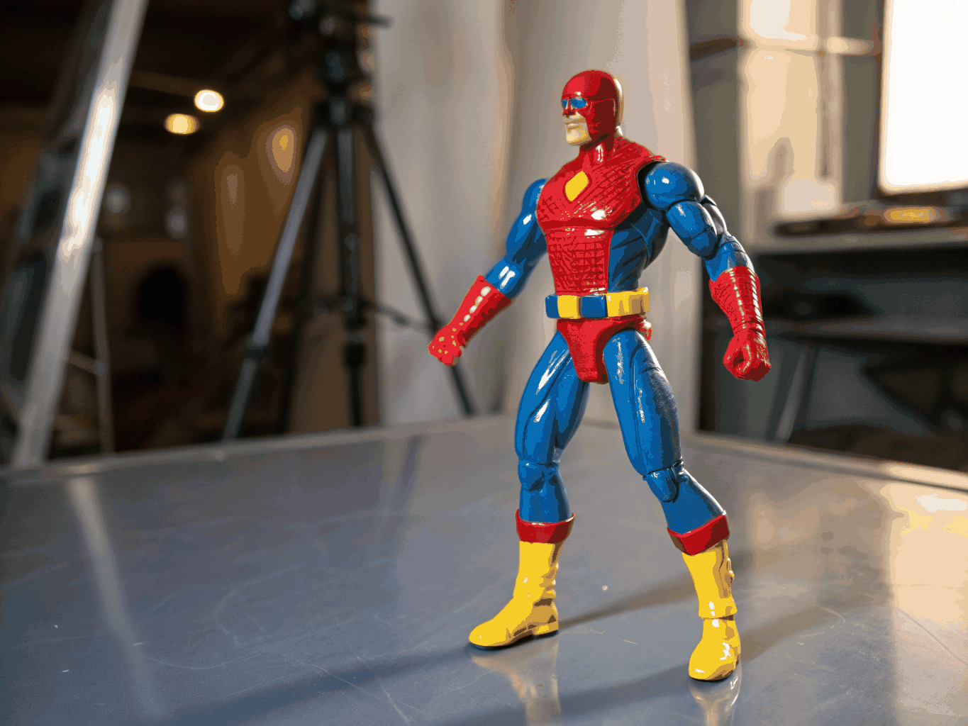 Designer rotocast soft vinyl collectible figure